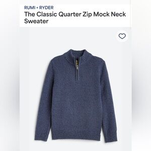 Quarter zip sweater from StitchFix